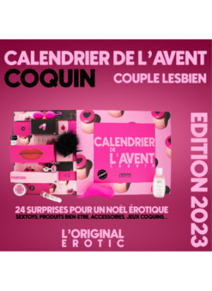 Calendrier de l'avent 2023 - ÉDITION ORIGINALE COUPLE LESBIEN - C6630